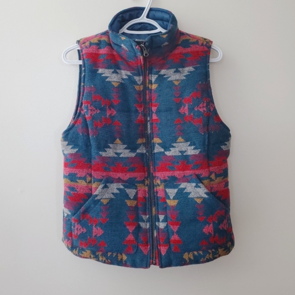 American Eagle Outfitters Aztec Vest